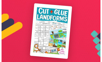 Cut & Glue: Landforms