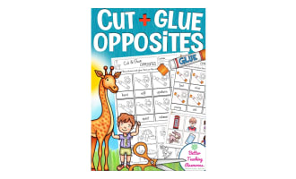 Cut & Glue: Body Parts by Teach Simple