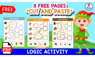 CUT AND PASTE | 8 FREE ACTIVITIES