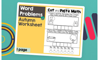 Cut and Paste Math Word Problems