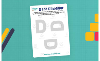 D for Dinosaur Activity