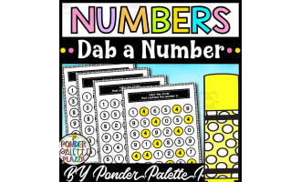 Dab a Number - Learning Numbers  1- 9