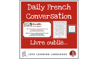 Daily French Conversations - Livre oublié - Intermediate Lesson Plan