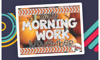 Daily Morning Work for November
