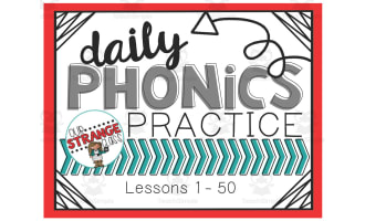 Daily Phonics Practice: Lessons 1-50