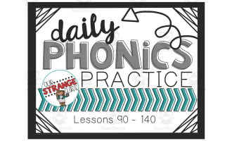 Daily Phonics Practice: Lessons 90-140