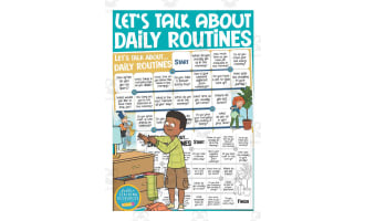 Daily Routines Speaking Game