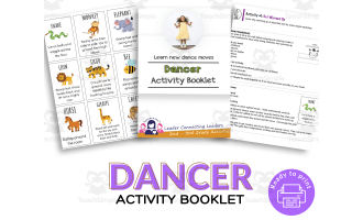 Dancer Activity Booklet: Learn new dance moves
