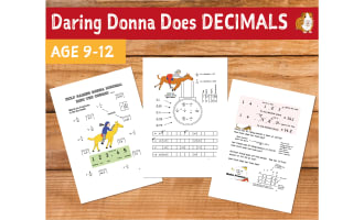 Daring Donna Does Decimals (9-12 years)