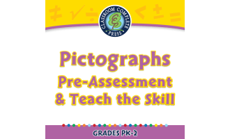 Data Analysis & Probability: Pictographs - Pre-Assessment & Teach the Skill - PC Software