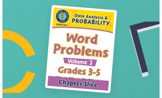 Data Analysis & Probability: Word Problems Vol. 2 Gr. 3-5