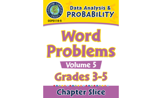 Data Analysis & Probability: Word Problems Vol. 5 Gr. 3-5