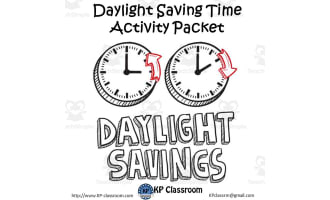 Daylight Saving Time Literacy and Math Activity Packet