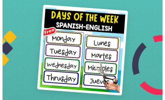 DAYS OF THE WEEK | ENGLISH-SPANISH