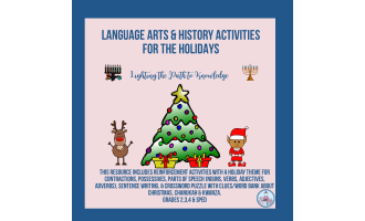 December Holiday: Language Arts & History Activities