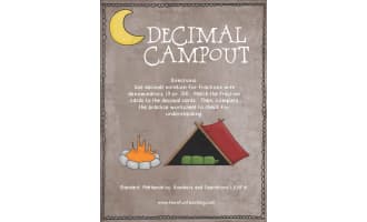 Decimal Campout Activity