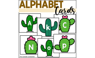 Desert Alphabet Cards
