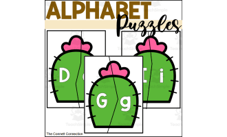 Desert Alphabet Puzzles