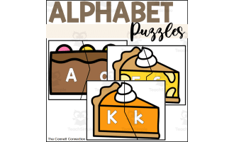 Dessert Alphabet Puzzles