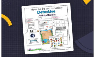 Detective Activity Booklet – Junior Scout Badge Resource