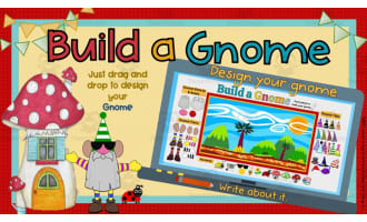 Digital Art & Creative Writing Activity: Build a Gnome