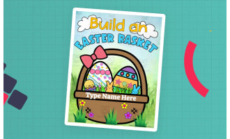 Digital Art & Creative Writing Activity: Build an Easter Basket