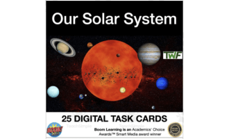 Digital Boom Card Deck: Our Solar System