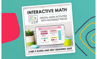 Digital Math for 2.NBT.3 - Understanding Place Value (Slides + Self-Grading Quiz)
