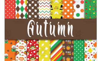 Digital Paper: Autumn Digital