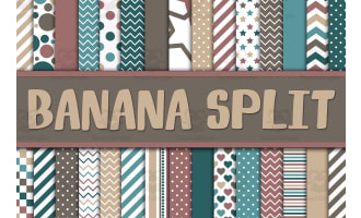 Digital Paper: Banana Split