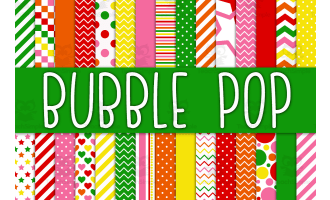 Digital Paper: Bubble Pop