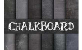 Digital Paper: Chalkboard Paper Pack