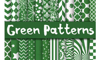 Digital Paper: Green Designs