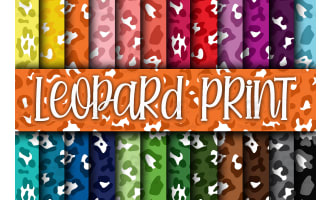 Digital Paper: Leopard Print