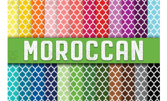 Digital Paper: Morrocan Patterns