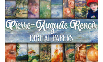 Digital Paper: Pierre-Auguste Renoir