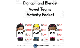 ou ow digraphs worksheet by teach simple