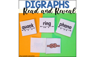 Digraph Read and Reveal Blending Cards Mixed Practice