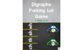 Digraphs Parking Lot Game