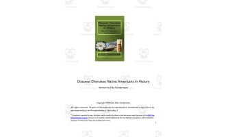 Discover Cherokee Native Americans eBook