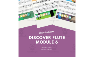 Discover Flute 6 - Interactive Instrumental Music Activity