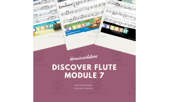 Discover Flute 7 - Interactive Instrumental Music Activity