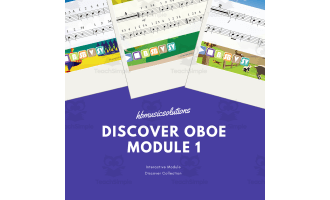 Discover Oboe 1 - Interactive Instrumental Music Activity
