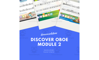 Discover Oboe 2 - Interactive Instrumental Music Activity