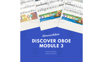 Discover Oboe 3 - Interactive Instrumental Music Activity