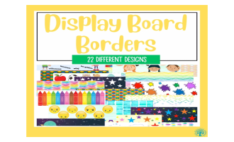 Display Board Borders