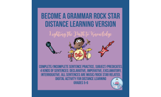 Distance Learning: Become a Grammar Rock Star