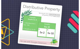 Distributive Property - Digital Practice & Mini Lesson