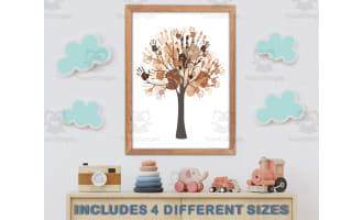 Diversity Handprint Tree – Inclusive Wall Art