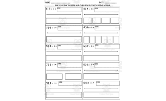 Dividing Fractions Worksheets – 5-Page Practice Set